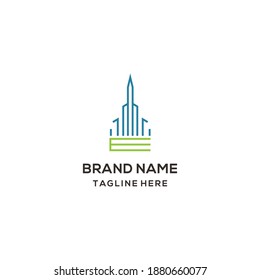 building logo design icon vector template