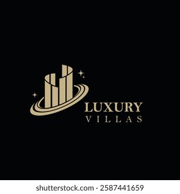 Building logo design with modern concept. city building construction abstract for logo design inspiration