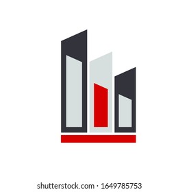 building logo design modern template