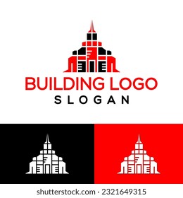 building logo design modern vector template