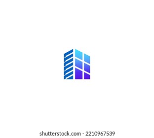 building logo design or real estate vector template
