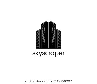 Plantilla de diseño de logotipo de construcción para la identidad empresarial. Logo inmobiliario moderno.