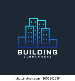 vector de diseño de logotipo de construcción
