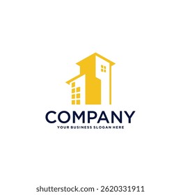 building logo design with tower