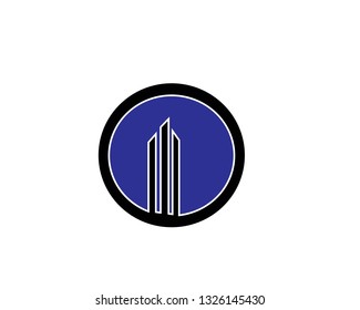 BUILDING LOGO DESIGN - VECTOR
