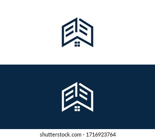 Building logo design vector format