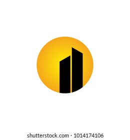 Building logo design vector icon template