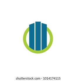 Building logo design vector icon template