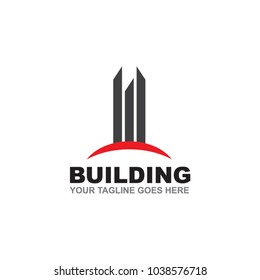 Building logo design vector icon