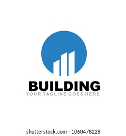 Building logo design vector icon