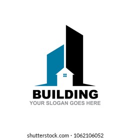 Building logo design vector icon