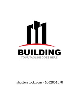 Building logo design vector icon