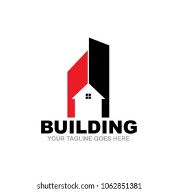 Building logo design vector icon