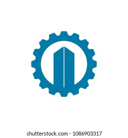 Building logo design vector icon