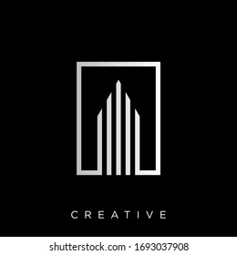 building logo design vector icon design