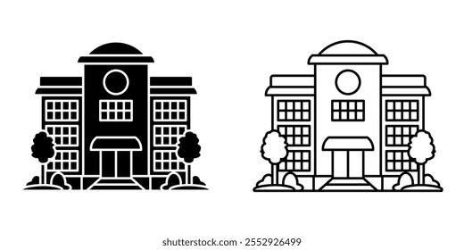 Building logo design vector icon