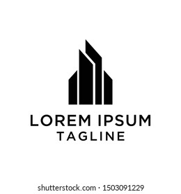 Building logo Design Vector Illustration