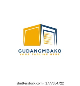 ilustración vectorial de diseño de logotipo de construcción