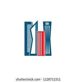 Building logo design vector template