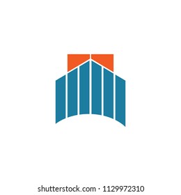 Building logo design vector template