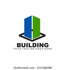 Building logo design vector template