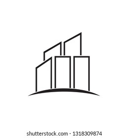 Building logo design vector template
