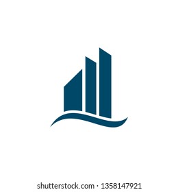 Building logo design vector template