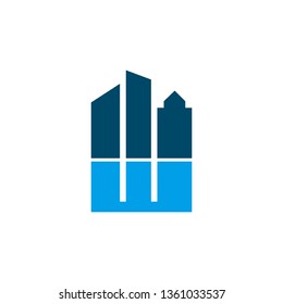 Building logo design vector template
