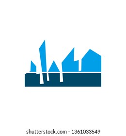 Building logo design vector template