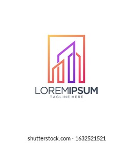 Building Logo Design Vector Template