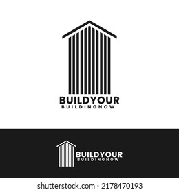 building logo design vector template