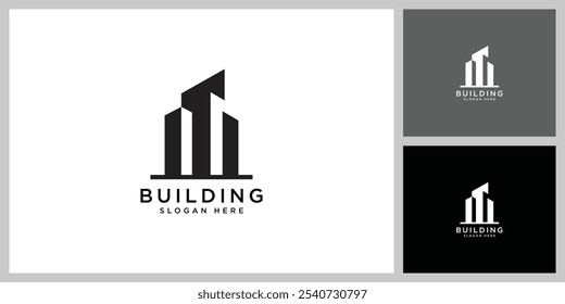 Building logo design vector template