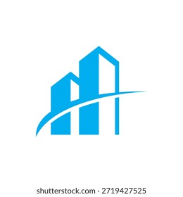 Gebäude Logo Design Vektor Vorlage