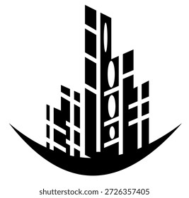 Gebäude Logo Design Vektor Vorlage