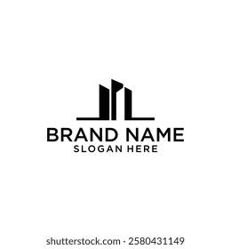 Building logo design vector,editable eps 10