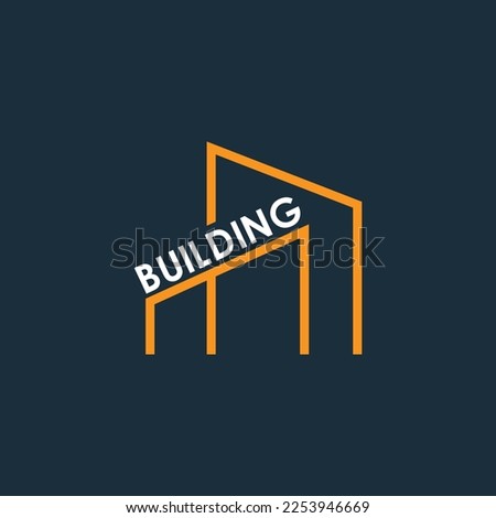 Building logo Designs, with Premium Vector and modern concept