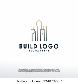 Building logo designs vector, Real Estate logo template, Logo symbol icon