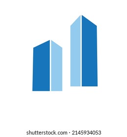 Building logo or flat clip art
