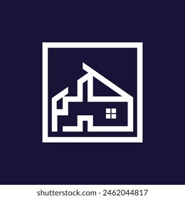 Building logo graphic design vector illustration. Good for branding, advertising, real estate, construction, home, home and business cards
