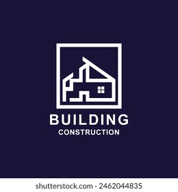 Building logo graphic design vector illustration. Good for branding, advertising, real estate, construction, home, home and business cards