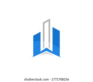 Building logo house vector icon 