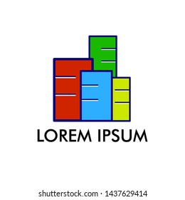 building logo icon for architecture company