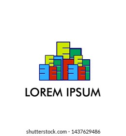building logo icon for architecture company