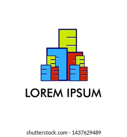 building logo icon for architecture company