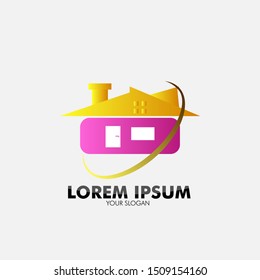 building logo icon for architecture company