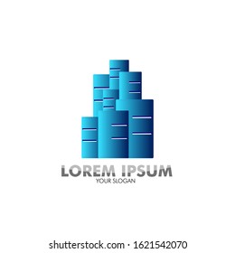 building logo icon for business and property company