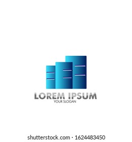 building logo icon for business and property company