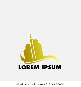 building logo icon for construction company