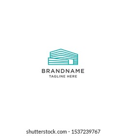 Building Logo Icon Design Template. Vector Illustration