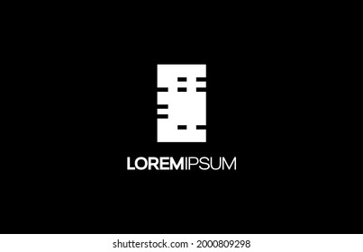 Building logo icon design template vector elements for your company brand. with black color